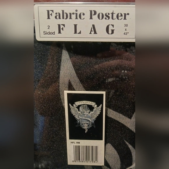 COPY - Whitesnake flag - Picture 2 of 3